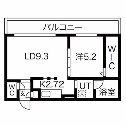 シエル桑園の物件間取画像